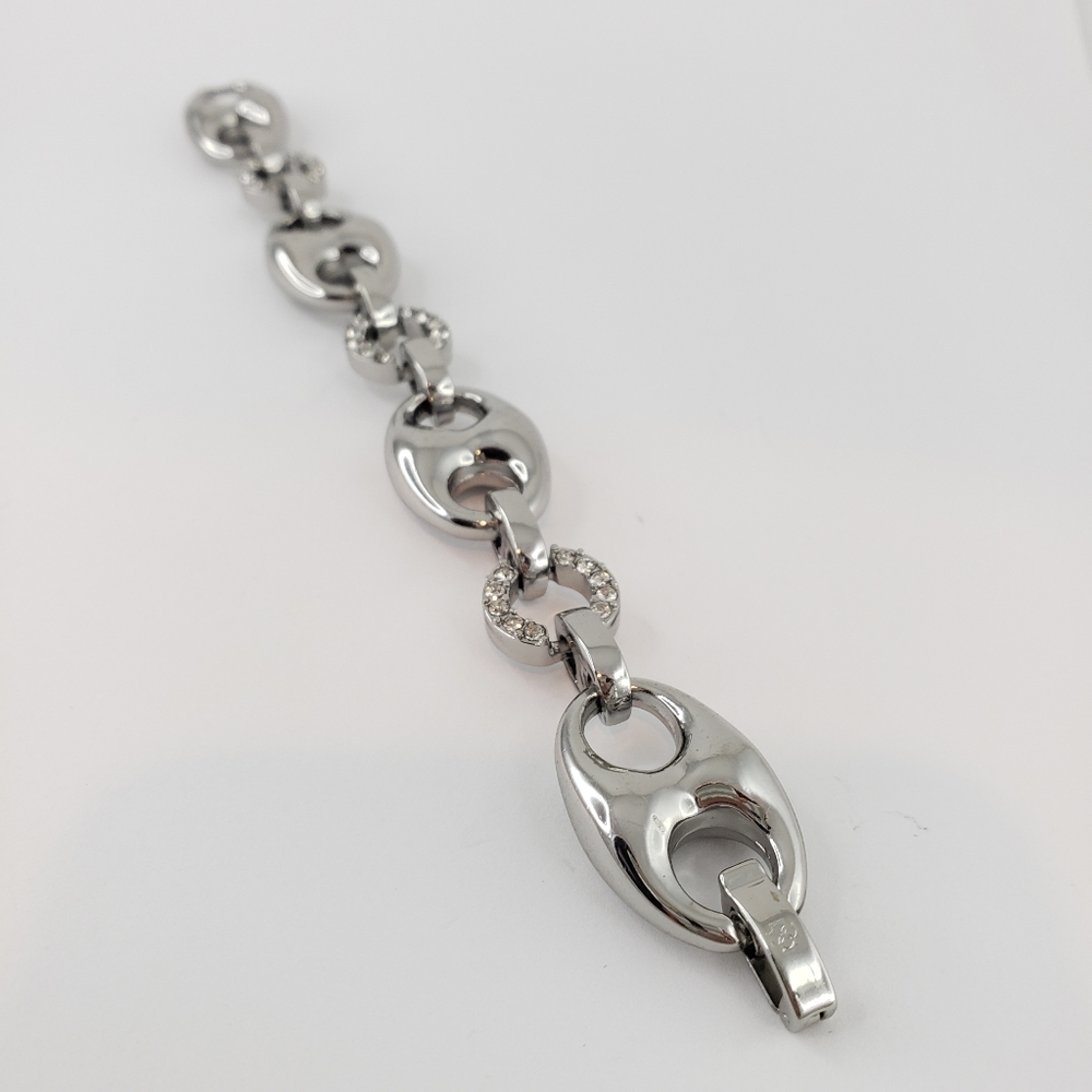 Ann Taylor Modern Statement Bracelet Silver - Picture 12 of 16